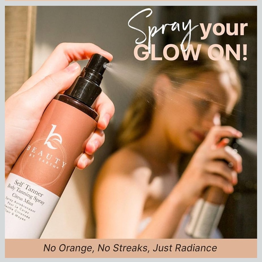 Beauty by Earth Self Tanner Body Spray - Picture 6 of 8